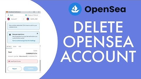How to Delete Opensea Account | Remove Opensea Account