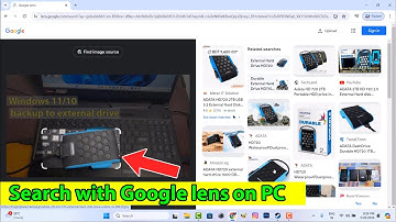 How to use google lens on pc