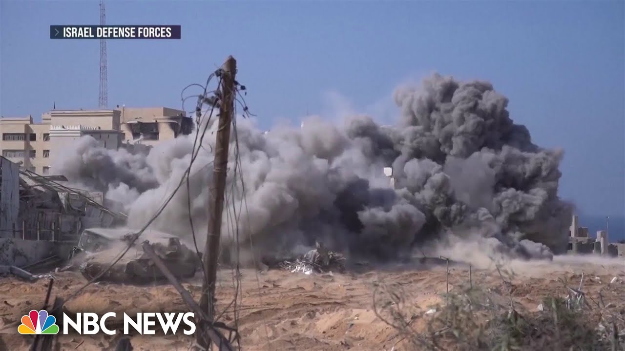 Israeli military fighting inside Gaza City