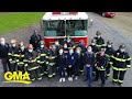 Firefighter family shares life-saving tips for a fire emergency l GMA Digital