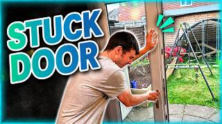 How to fix French Double doors that wont open