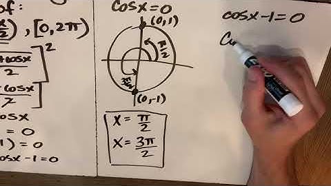 Solving a Trig Equation with Half Angles