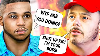 Undercover Boss CAUGHT employee who is mega RUDE!