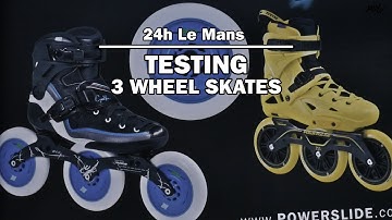 24h Le Mans - Testing Triskates