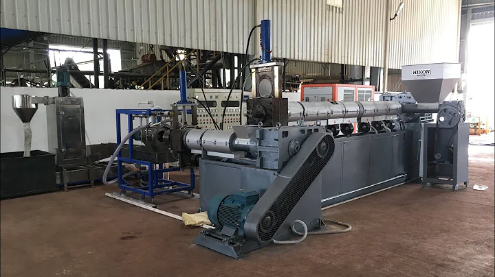 Double stage pp recycling Extruder from Hikon India