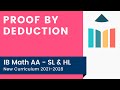 Proof by Deduction [IB Math AA SL/HL]