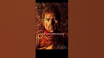 Did Jaime Lannister and Ned Stark actually fight? #gameofthrones