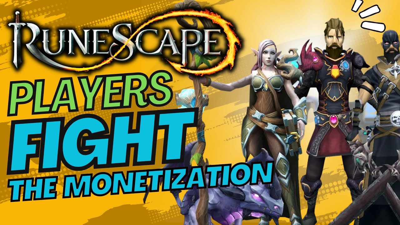 Runescape MMO Players Revolt Against Monetization - YouTube