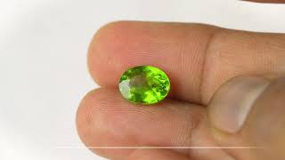 Product Video for: Peridot Stone 5.2 Carat (5.71 Ratti)