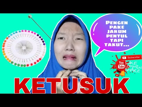 Cara Menggunakan Jarum Pentul Yang Aman Agar Tidak Tertusuk!!