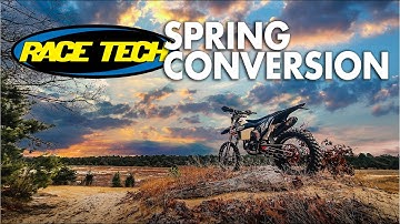 KTM 350 XCF with RaceTech Spring Conversion - PLUSH!!!