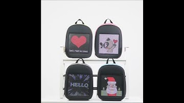 2019 new WIFI  Smart Led Backpack