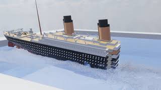Titanic Breaks in Half | Fluid Simulation