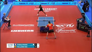 Prithika PAVADE vs Maria XIAO | Europe Top 16 Cup 2024