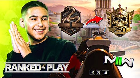 ROAD TO TOP 250 (COD PRO VS MW2 RANKED PLAY)