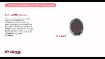 HPLC Tips and Troubleshooting 13 - Rotor Seal Maintenance