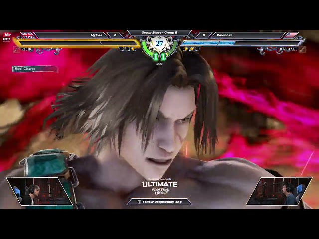 Woahhzz vs Myloes | Soulcalibur | WUFL Season 1 VODs