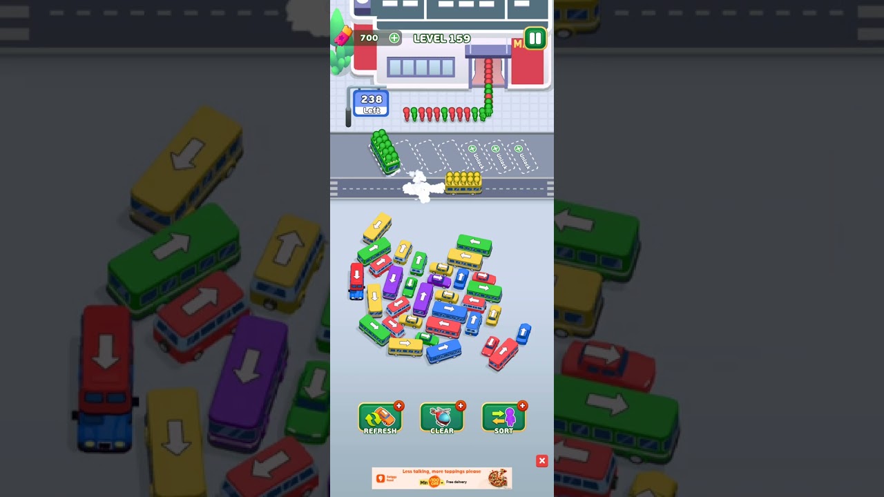 Bus escape: Trafic Jam Level 159 
