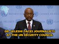 Dr. Seleshi Faces Journalists at the UN Security Council  @Arts Tv World