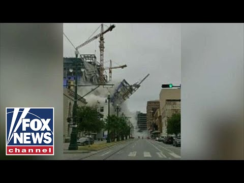 At least one dead after Hard Rock Hotel collapses in New Orleans