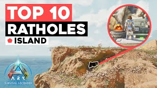 10 Unseen Hidden RATHOLES In ARK Survival Ascended