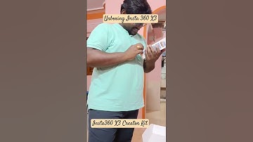 Unboxing Insta 360° X3 Creator Kit | Unboxing | #insta360x3 #creator ##unboxing #nellorecity