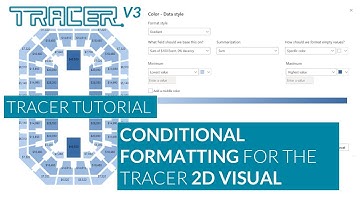 Tracer V3 - 2D Visual Setup and Conditional Formatting