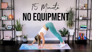 No Equipment at Home Workout | Total Body 15 Minute Bodyweight Workout screenshot 1