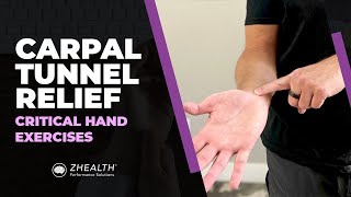 Carpal Tunnel Relief (Critical Hand Exercises!)