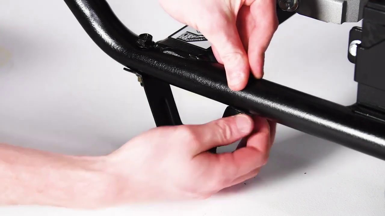 How to assemble my Generac portable generator - YouTube