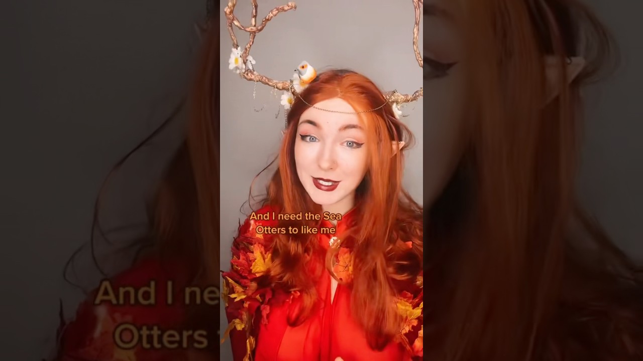 🦦Keyleths going to see the otters 🦦 Keyleth cosplay from Vox Machina 🍁 critical role cosplay🍁