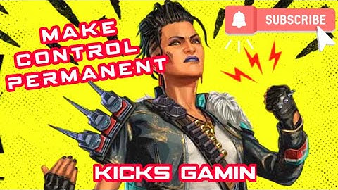 Apex Legends - Make control permanent  please!