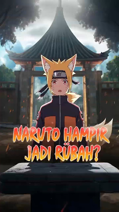 Ternyata Naruto Hampir Jadi Seekor Rubah?! Fakta Mengejutkan dari Kishimoto! #shorts #naruto