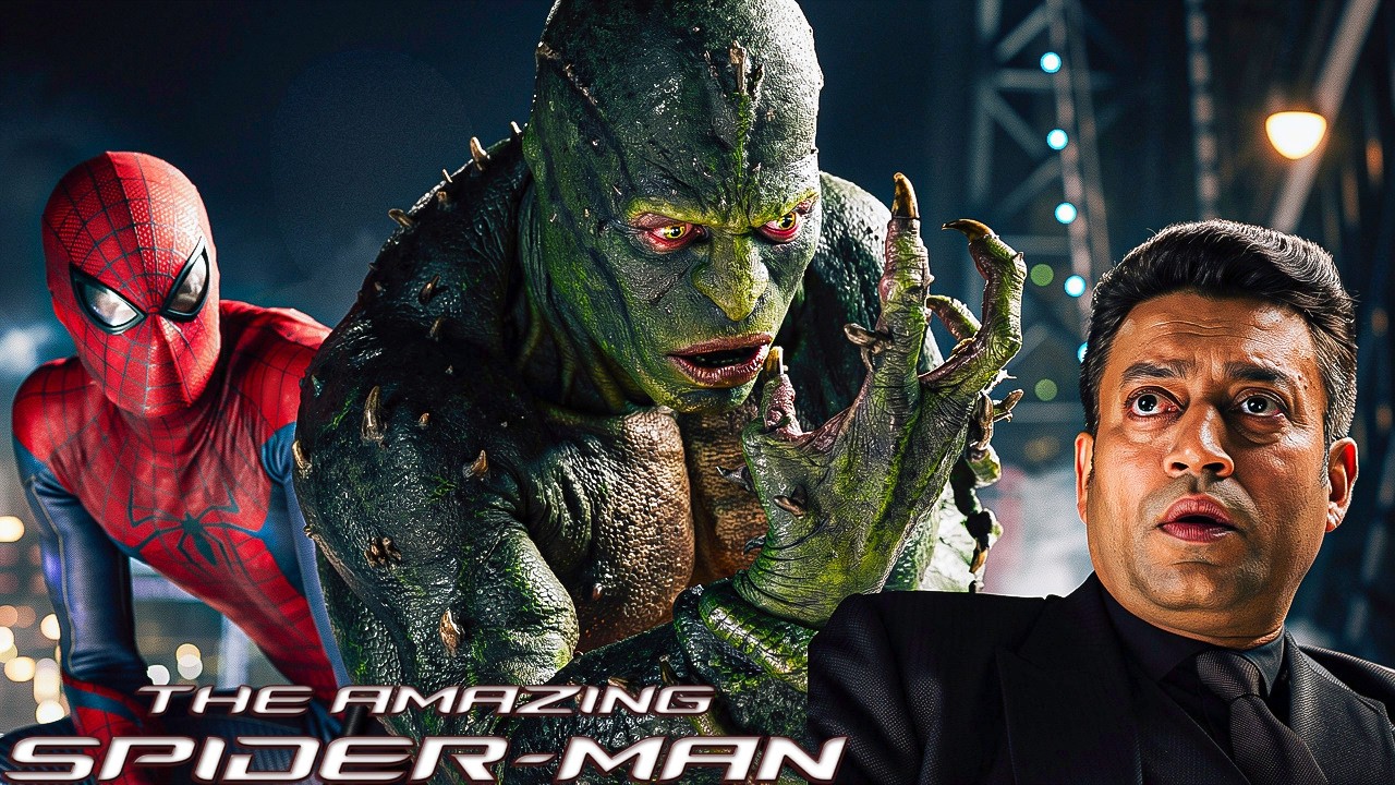 Spiderman ने Dr.Lizard  के खतरनाक हमले से सभी की जान बचाई | Best Movie Scene | Andrew Garfield |