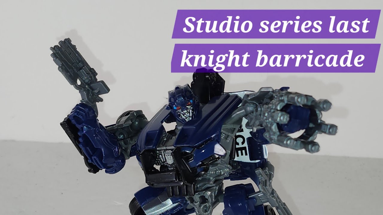 Studio series last knight barricade reviews 
