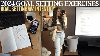 GOAL SETTING Exercises for 2024 | Create the LIFE OF YOUR DREAMS in 2024
