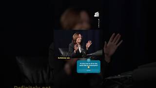 Kamala Harris on How Couples Should Sit in a Restaurant Booth