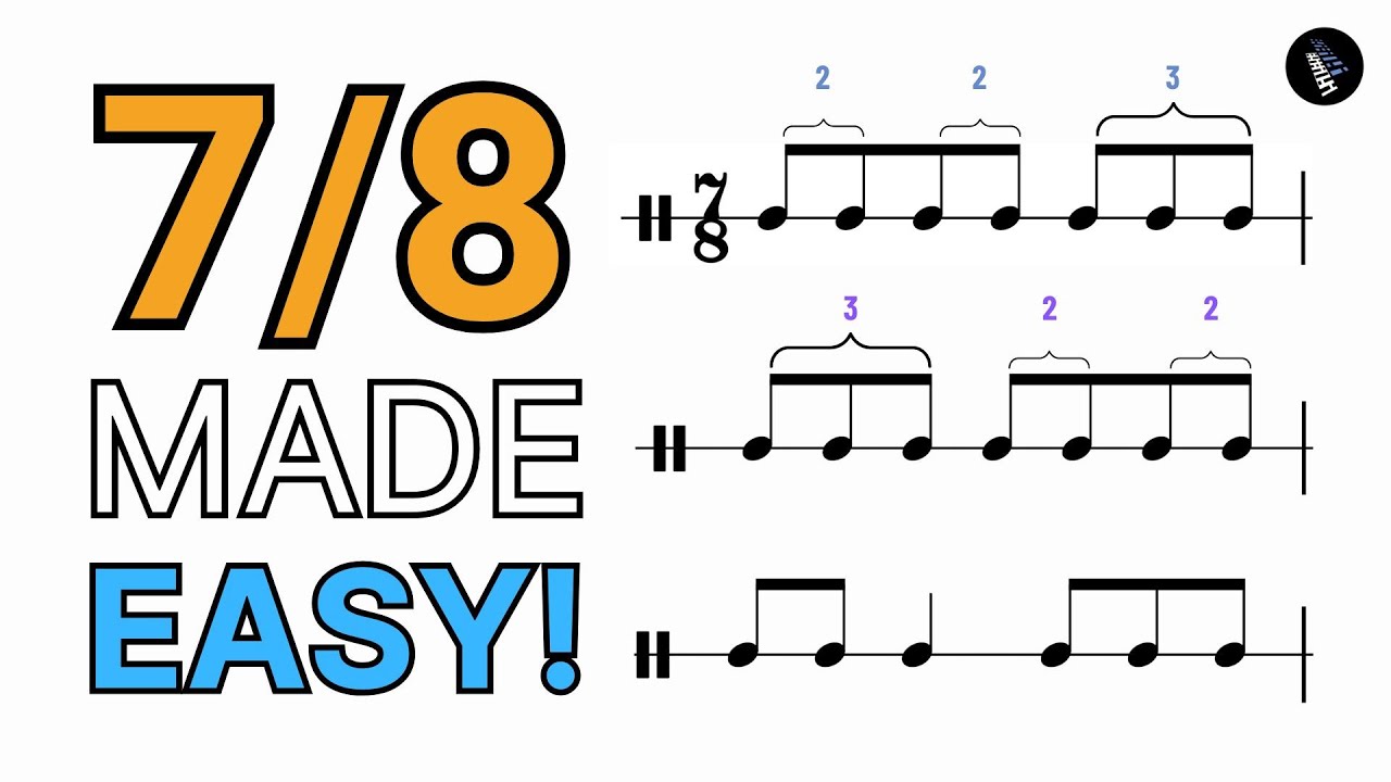 7 8 Notes Example How To Read 7/8: A Step-by-Step Guide with Subdivisions - YouTube