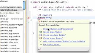 Android App Development Tutorial-8 - Setting up Variables