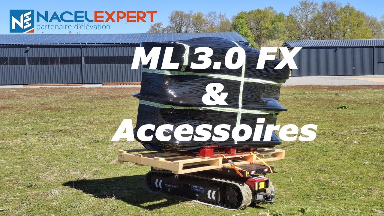 Transporteur sur chenilles Almacrawler / ML 3.0 FX & Accessoires NACELEXPERT