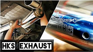 MITSUBISHI LANCER - HKS EXHAUST by JustRandom Cars&Urbex 13,931 views 3 years ago 4 minutes, 42 seconds