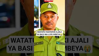 WATATU WAFARIKI AJALI YA BASI NA LORI MBEYA😭#breaking #globaltv #ajali #mbeya #polisi #taarifa WATATU WAFARIKI AJALI YA BASI NA LORI MBEYA😭#breaking #globaltv #ajali #mbeya #polisi #taarifa