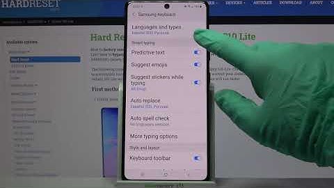 How to Turn Off Auto Correction in SAMSUNG Galaxy S10 Lite – Enable Autocorrection