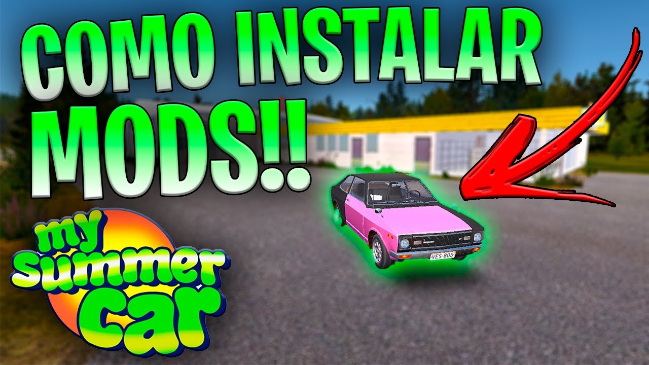 COMO BAIXAR E INSTALAR MOD DA GRADE MY SUMMER CAR BRASIL 