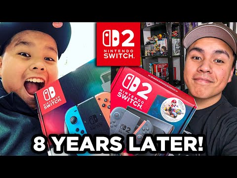 Nintendo Switch 2!!! Pickup and Unboxing!!!