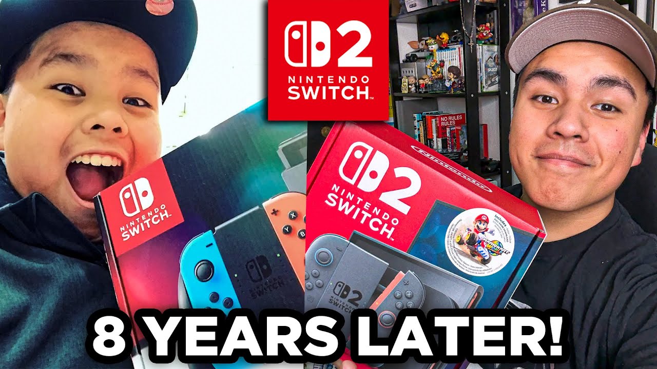 Nintendo Switch 2!!! Pickup and Unboxing!!!