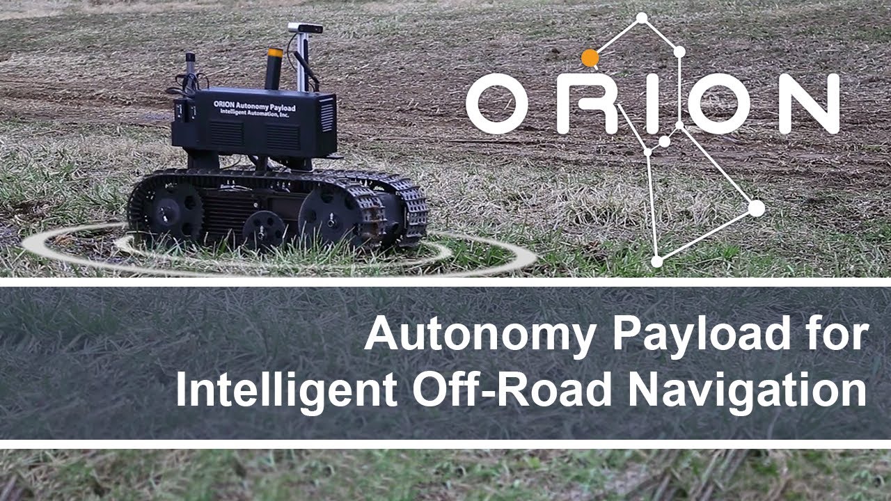 ORION Autonomy Payload for Intelligent OffRoad Navigation YouTube