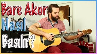 gitar dersleri 8 - bare akorlar nasl baslr? fa majr