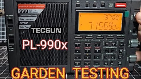 TECSUN PL-990x Outdoor Unbox & Lots Testing - 2025