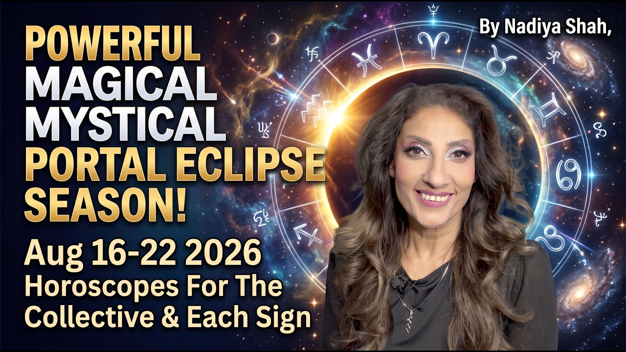 WE ARE IN A MAGICAL PORTAL ECLIPSE SEASON! Aug 16-22 2026 Horoscopes